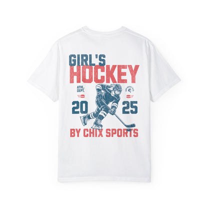 Girl's Hockey Shirt Two-Sided Vintage Style