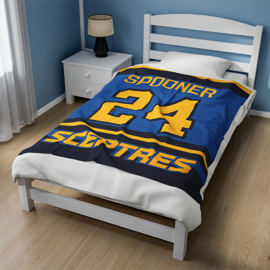 Natalie Spooner 24 Sceptres Plush Blanket