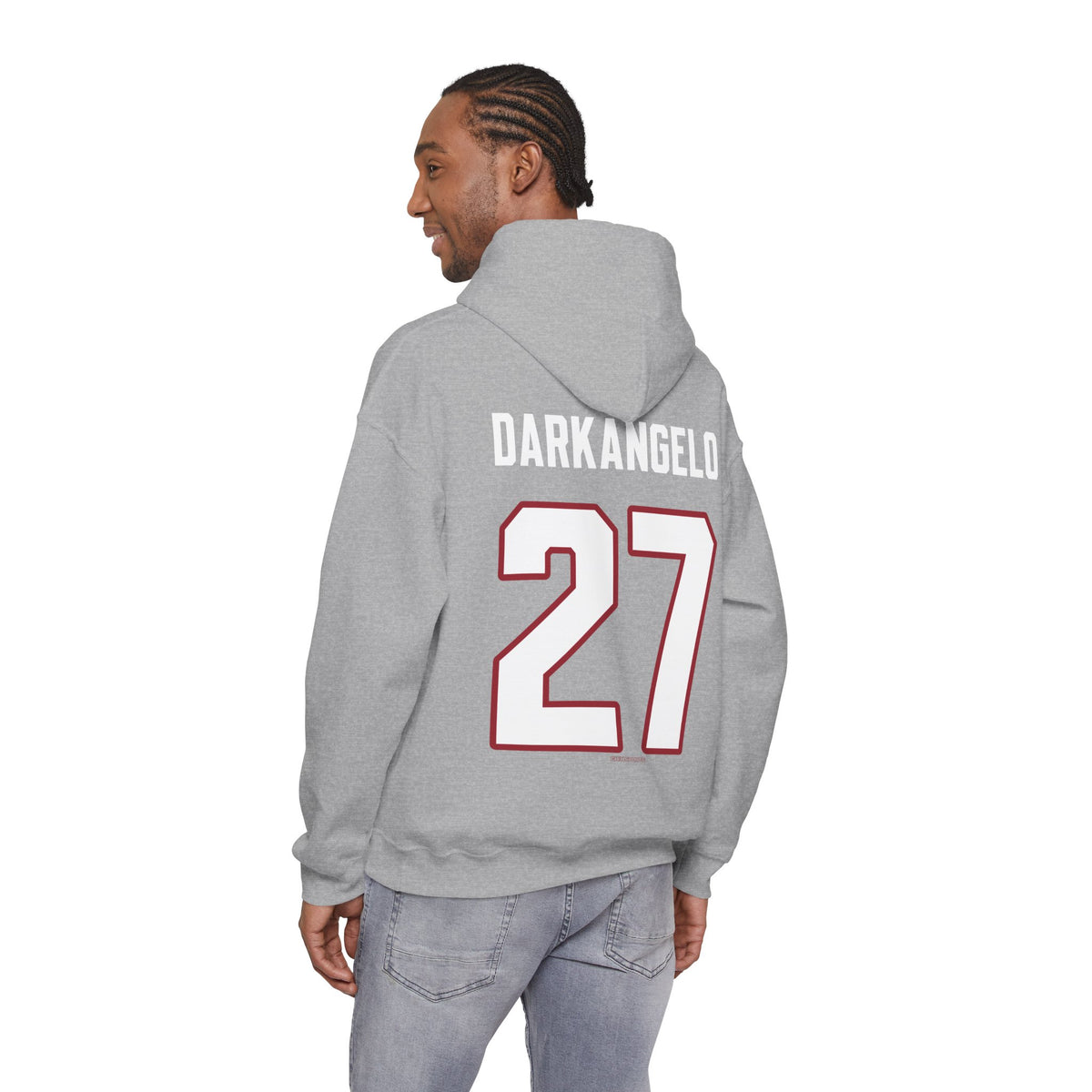 Shiann Darkangelo Detroit Hockey Club Unisex Moto Hoodie