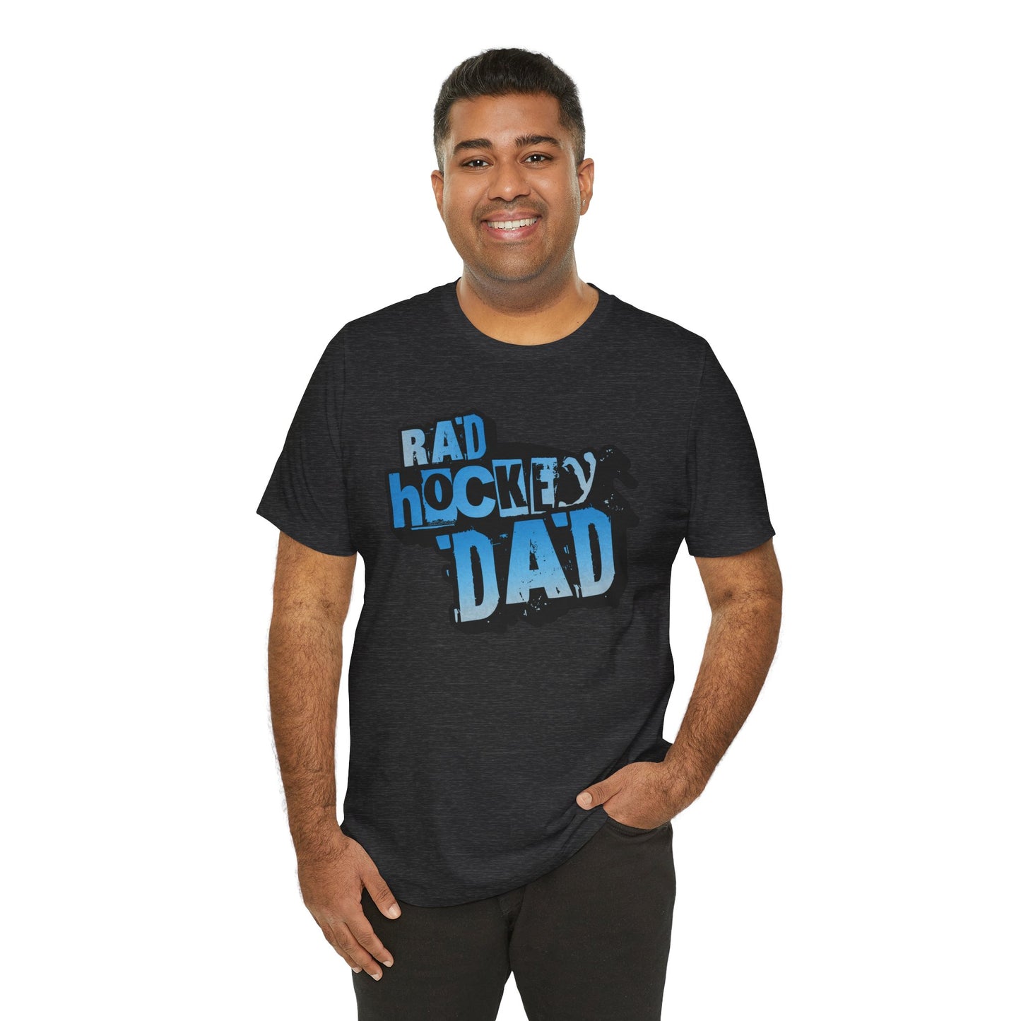 Rad Hockey Dad Softblend T-shirt