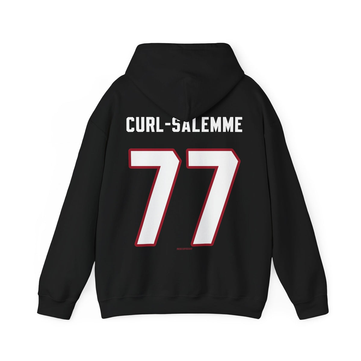 Britta Curl-Salemme Detroit Hockey Club Unisex Moto Hoodie