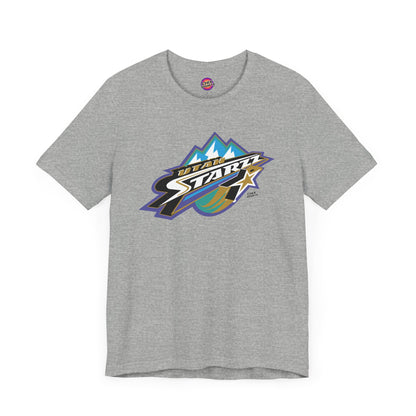 Utah Starzz Vintage WNBA League Throwback T-shirt