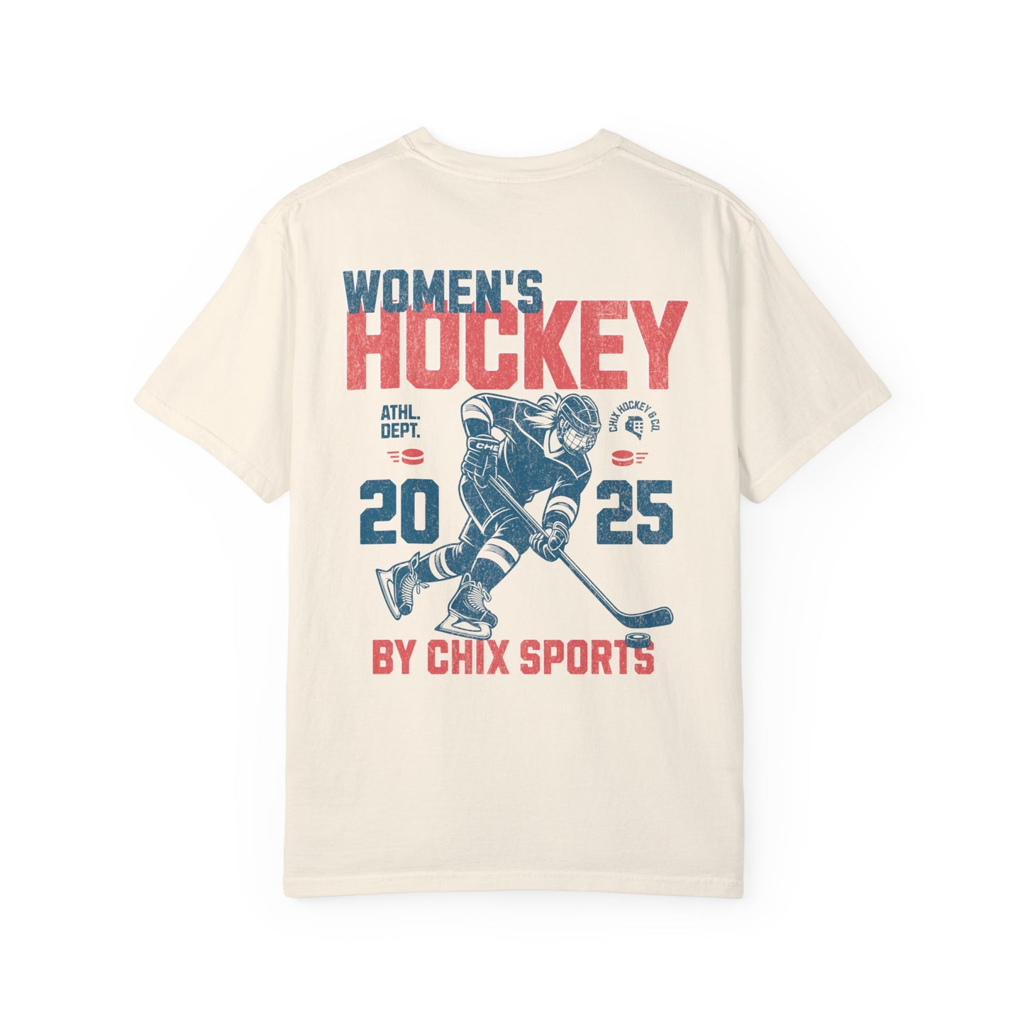 Women's Hockey Shirt Vintage Style Two-Sided