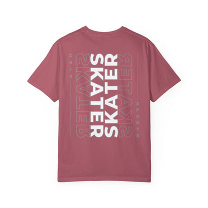 SKATER Position Garment-Dyed T-shirt Vertical