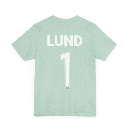 Katie Lund Racing Goalie Softblend T-shirt