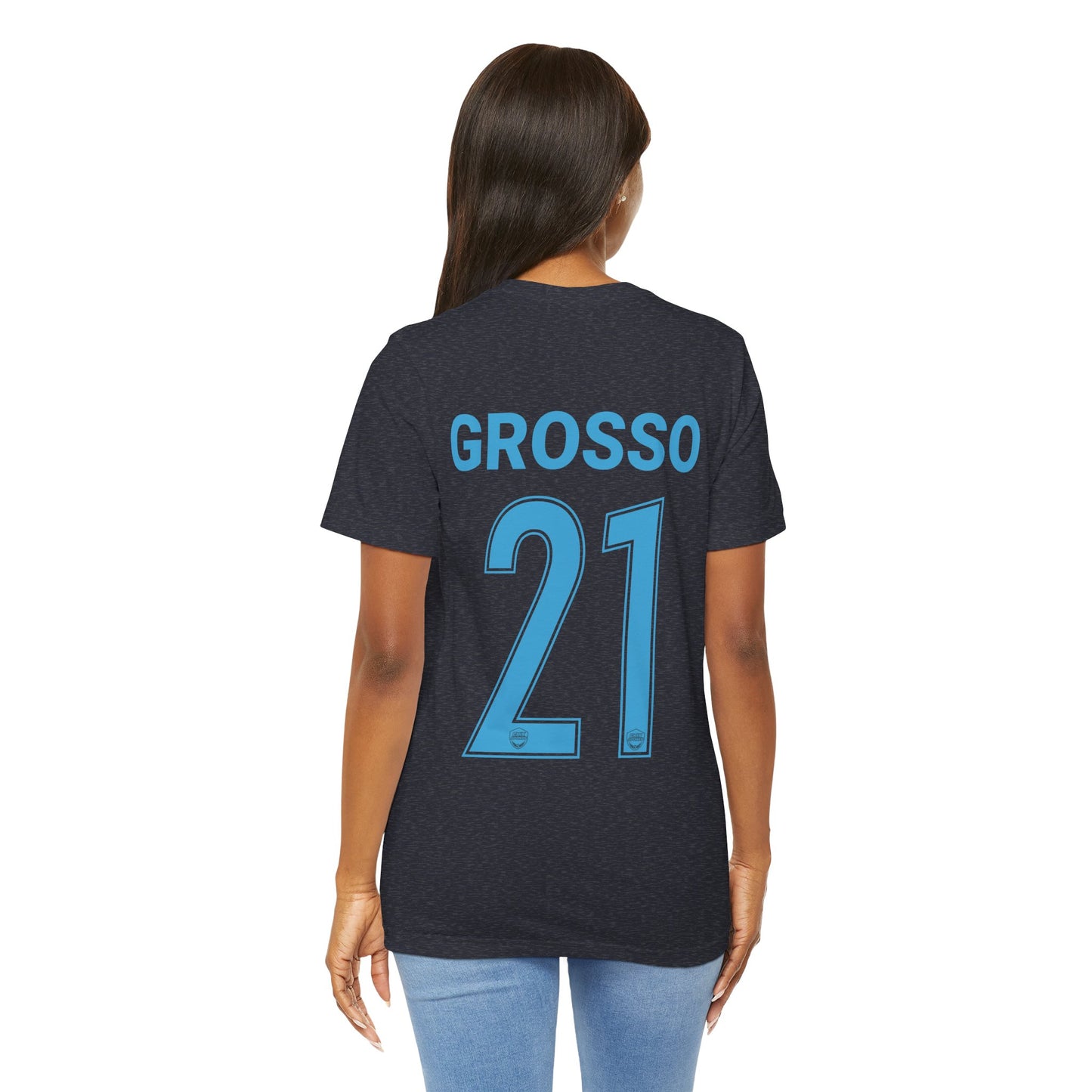 Julia Grosso 21 Stars Soccer Softblend T-shirt