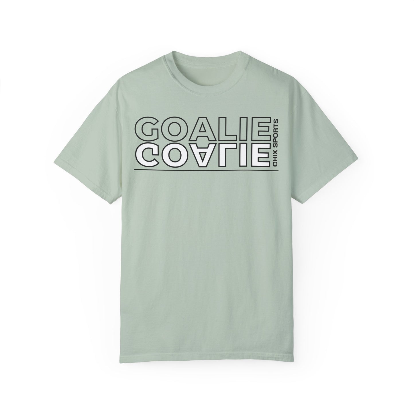 Outline GOALIE Position Garment-Dyed T-shirt