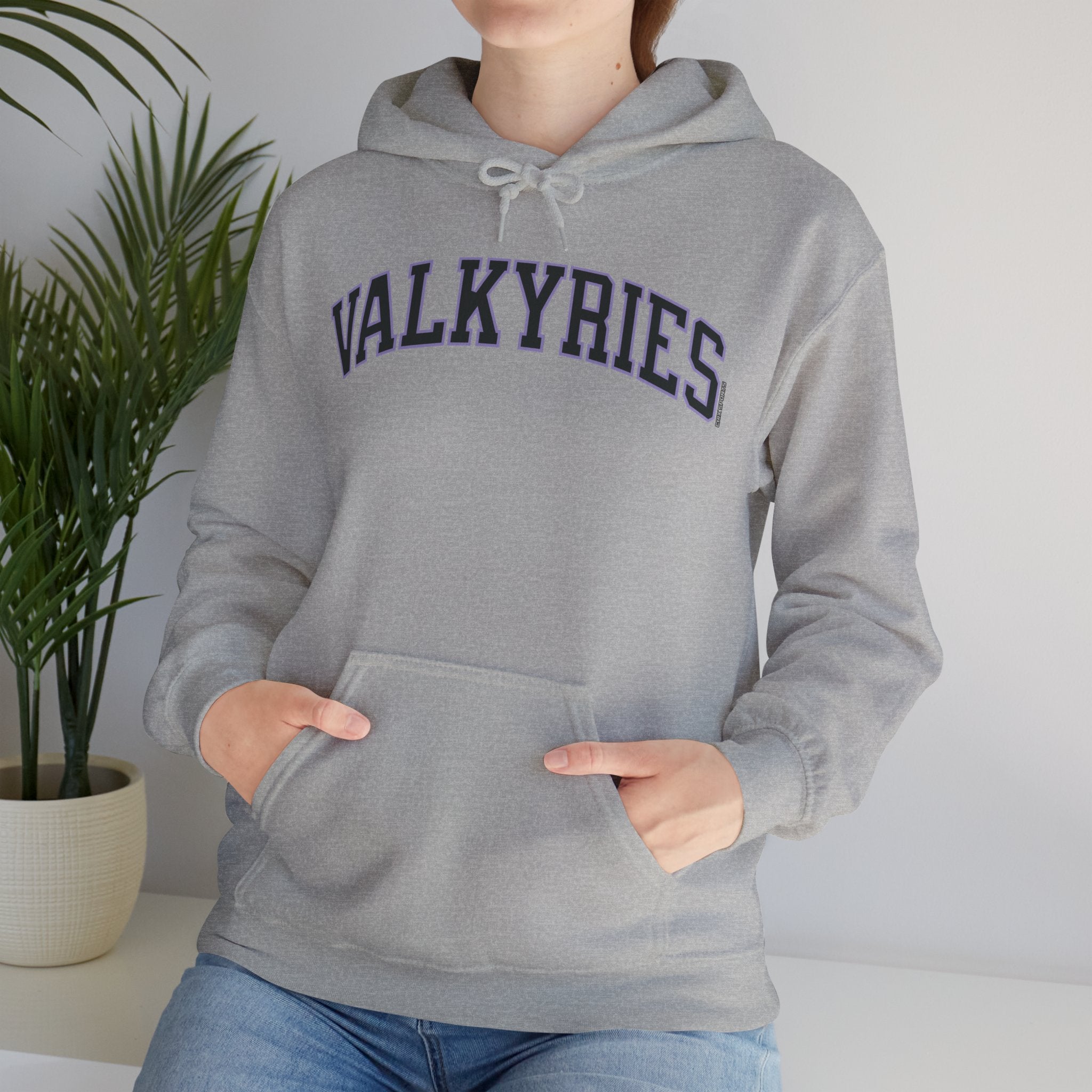 Veronica Burton Valkyries Unisex Jersey Hoodie
