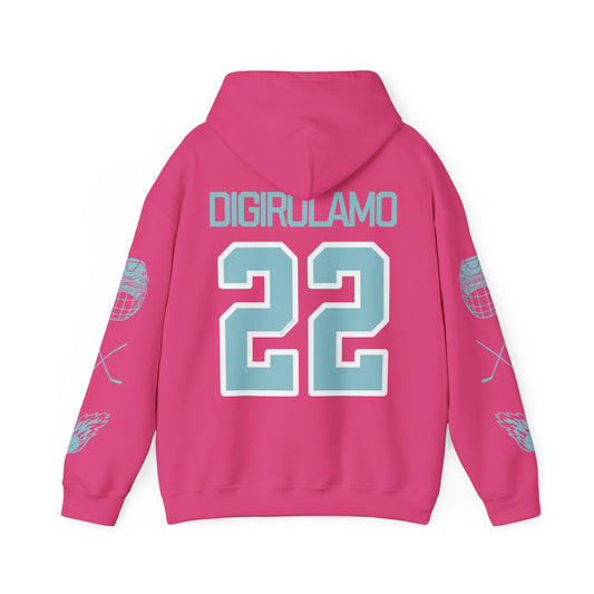 Jessica Digirolamo 22 Heavy Fleet Hoodie