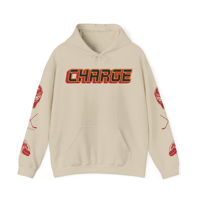 Logan Angers 35 Charge Hockey Heavy Hoodie