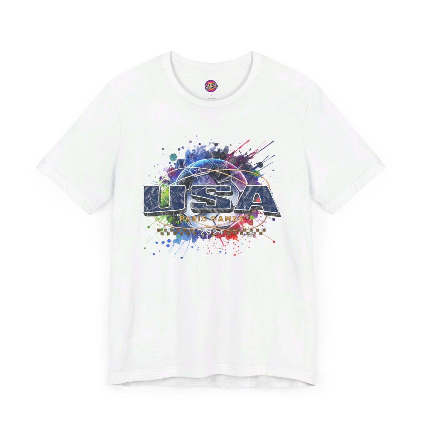 U.S. Women's Soccer Fans T-shirt Blue USA