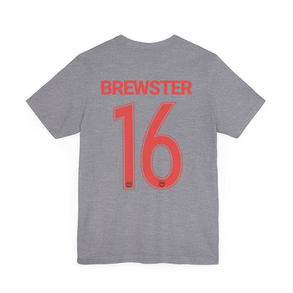 Jordan Brewster 16 Bay City Soccer Softblend T-shirt