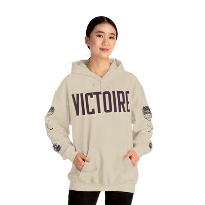 Victoire Hockey Two-Sided Print Heavy Hoodie