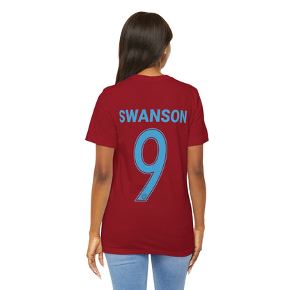 Mallory Swanson 9 Stars Soccer Softblend T-shirt