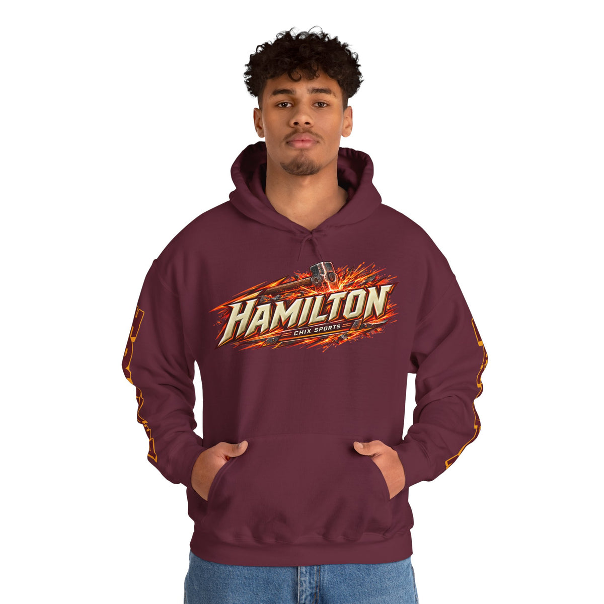 Nicole Gosling Hamilton Expansion Unisex City Hoodie