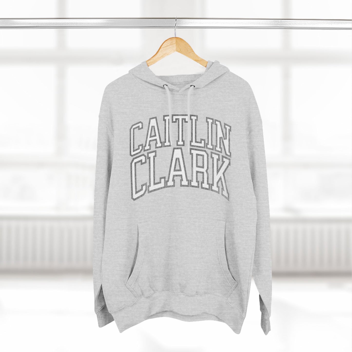 Caitlin Clark Fever Vintage Print Premium Hoodie