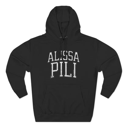 Alissa Pili Lynx Vintage Print Premium Hoodie