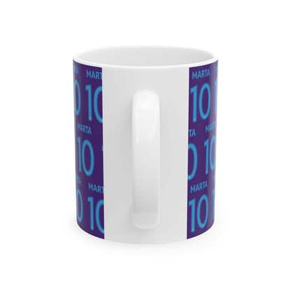 Marta 10 Orlando Soccer Ceramic Mug