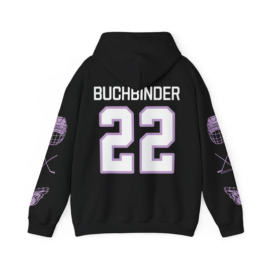 Natalie Buchbinder 22 Frost Hockey Heavy Hoodie