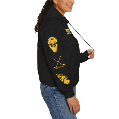 CJ Carly Jackson 70 Sceptres Goalie Hockey Heavy Hoodie