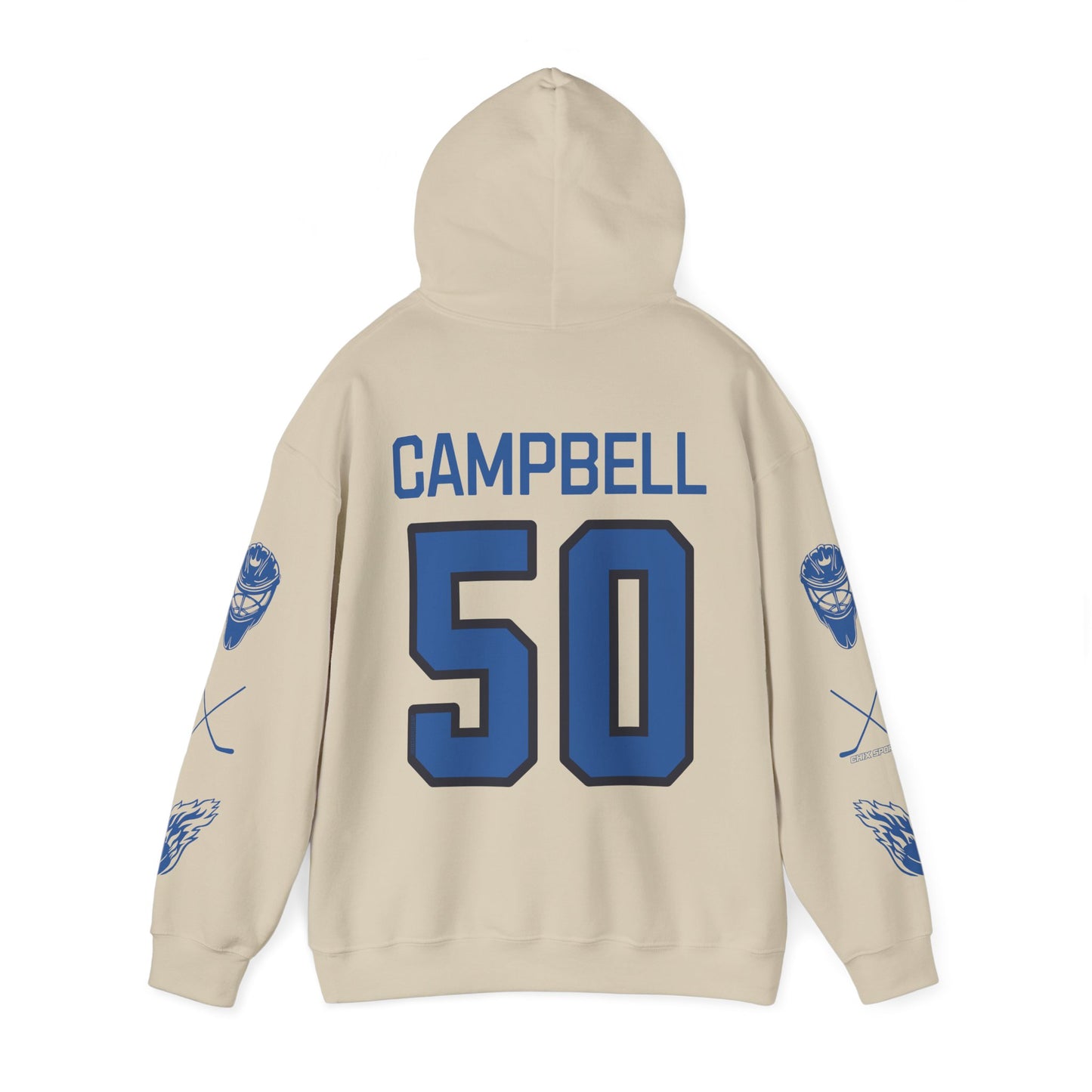 Kristen Campbell 50 Sceptres Goalie Hockey Heavy Hoodie