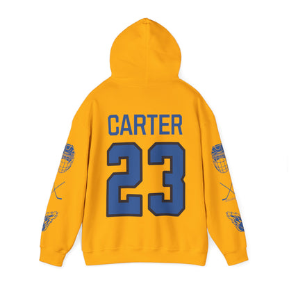 Megan Carter 23 Sceptres Hockey Heavy Hoodie