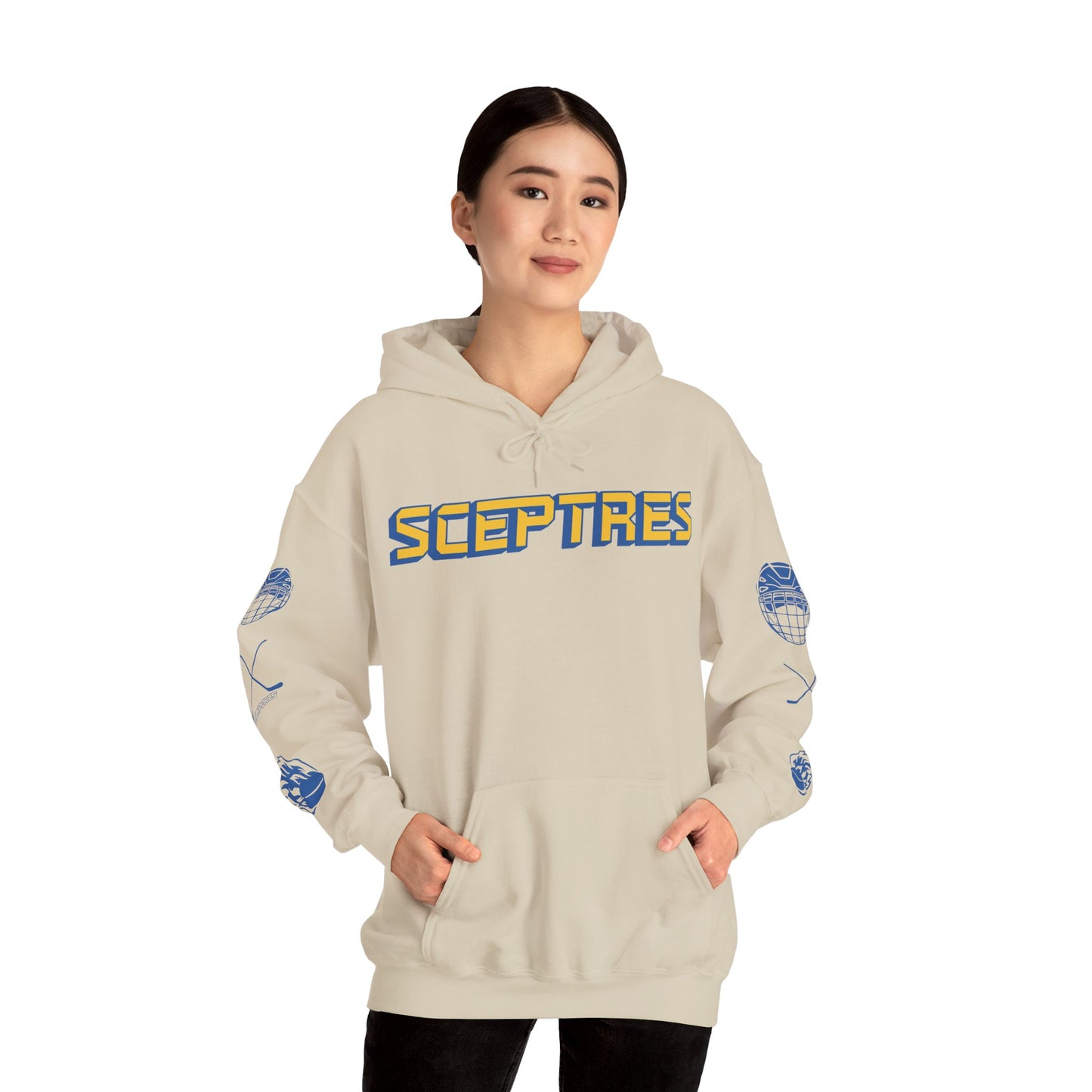 Hannah Miller 34 Sceptres Hockey Heavy Hoodie