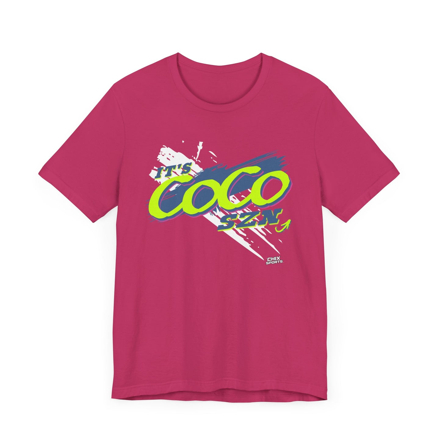 Coco Gauff Fan Tennis Front Print T-Shirt