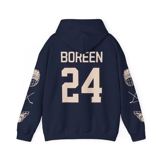 Abby Boreen 24 Victoire Hockey Heavy Hoodie