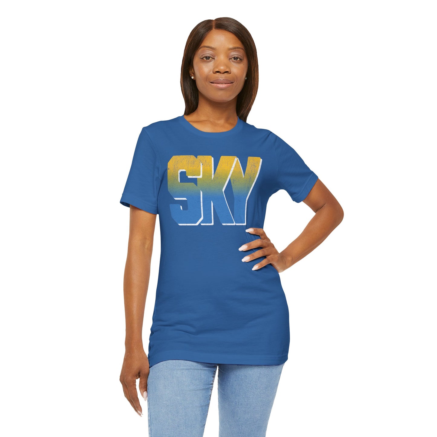 Sky Women's Basketball Softblend T-shirt