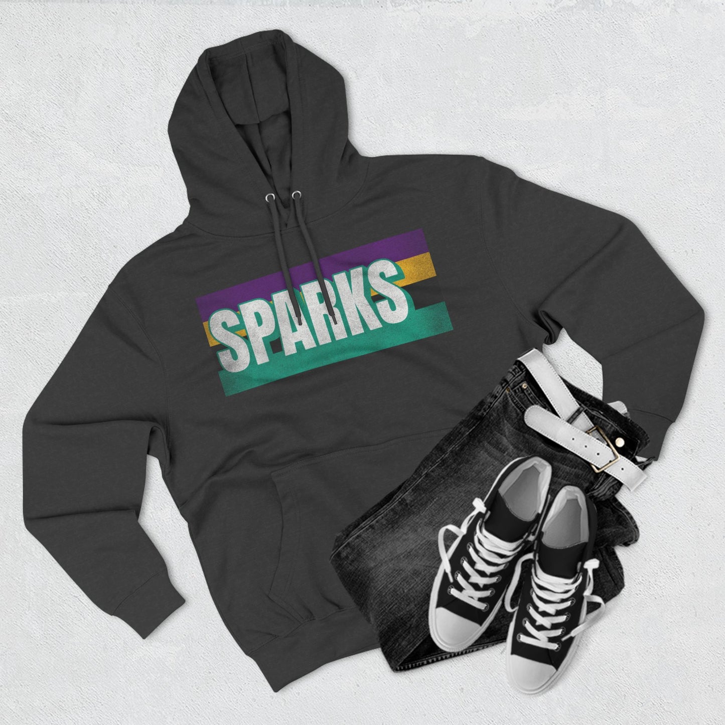 Sparks Premium Vintage Style Hoodie