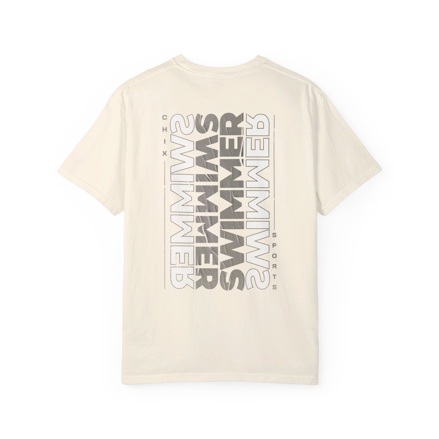 For the Swimmers and Swim Fans - "Swim" Oversized T-Shirt