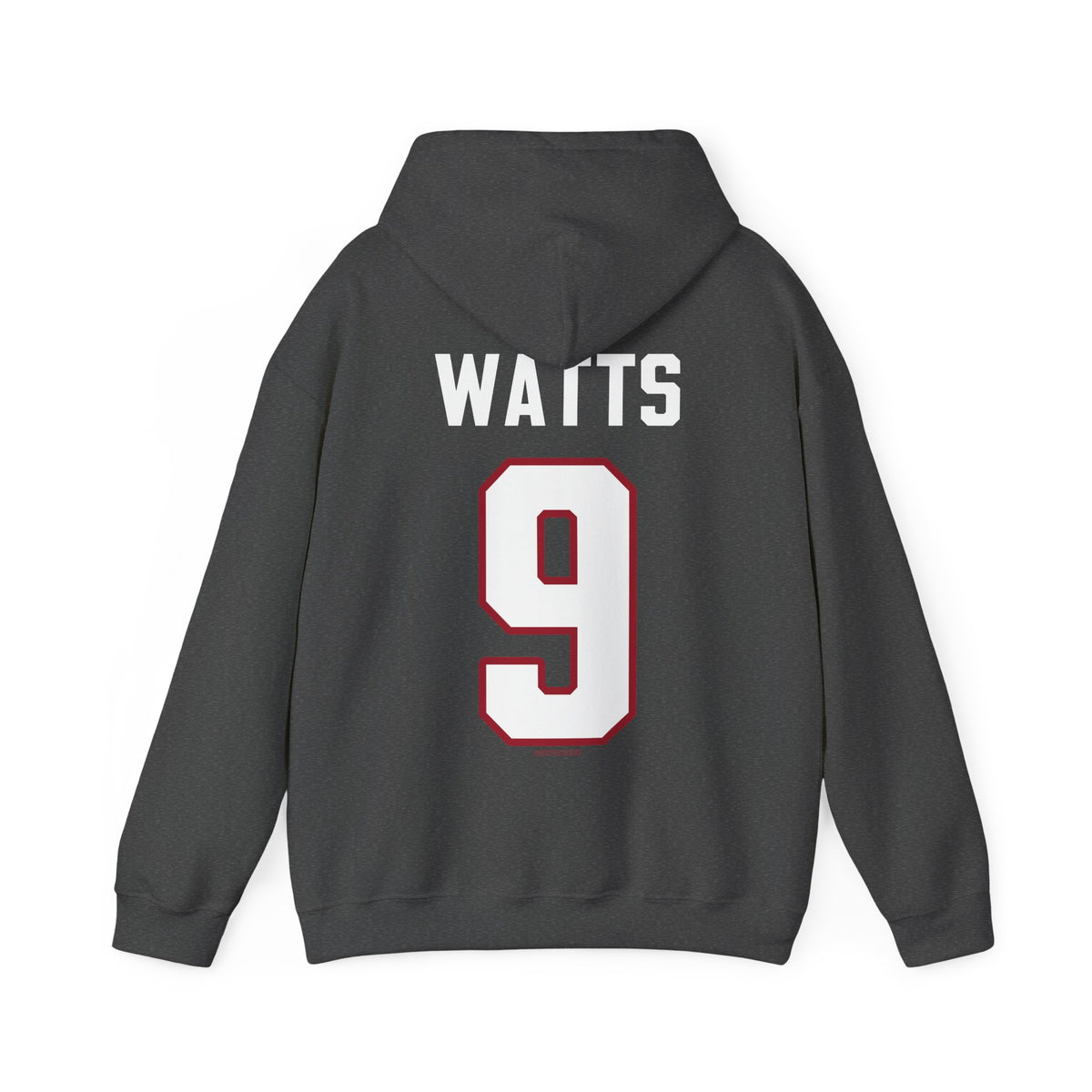 Daryl Watts Detroit Hockey Club Unisex Moto Hoodie