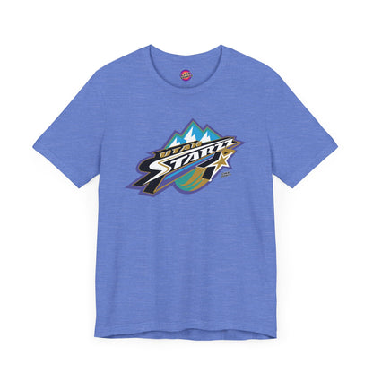 Utah Starzz Vintage WNBA League Throwback T-shirt