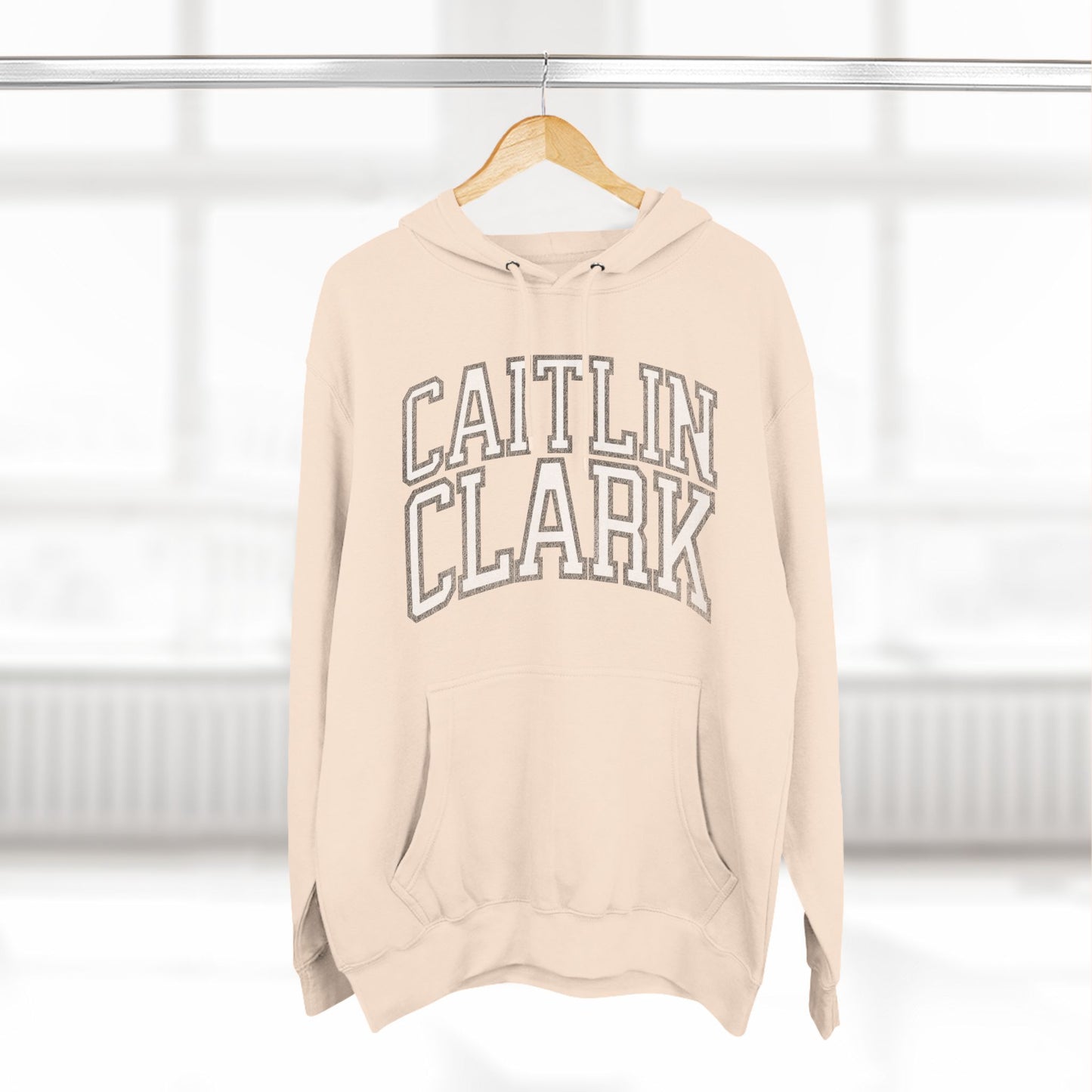 Caitlin Clark Fever Vintage Print Premium Hoodie