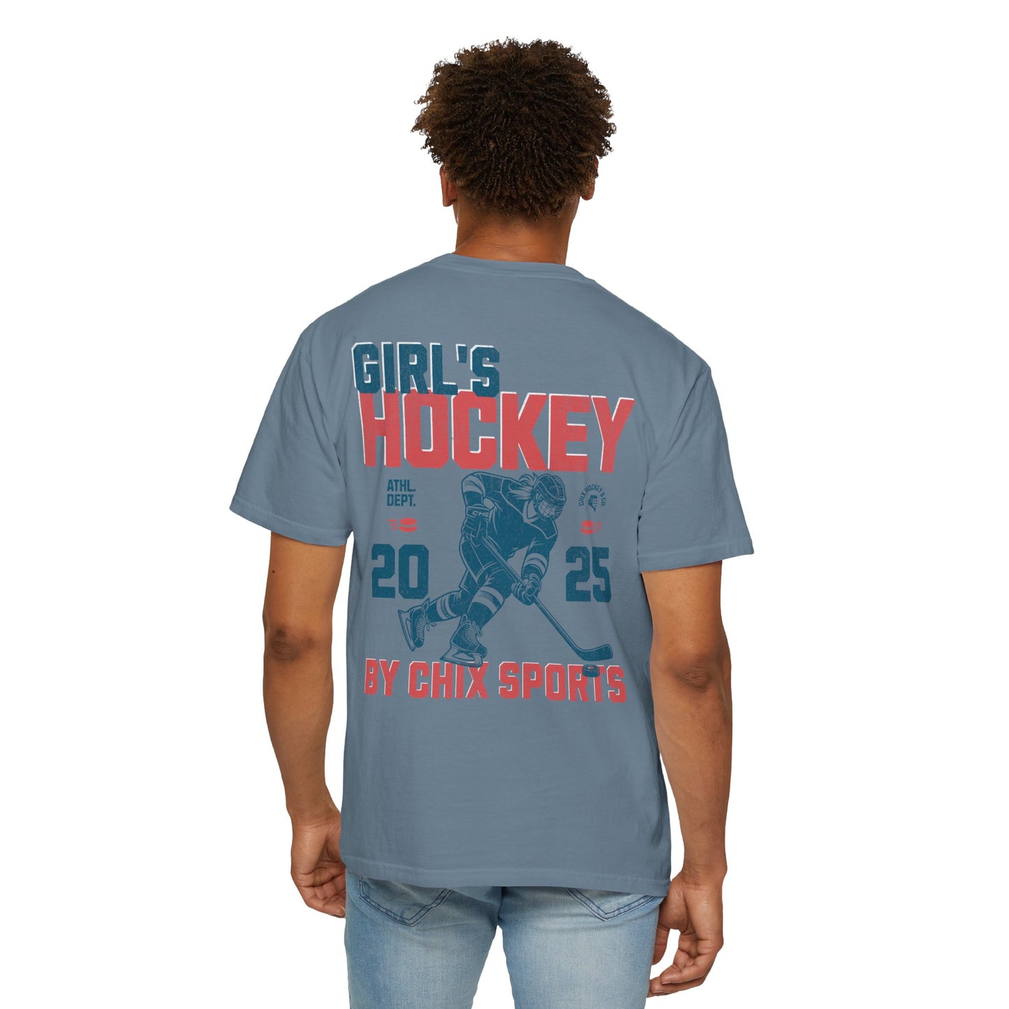 Girl's Hockey Shirt Two-Sided Vintage Style