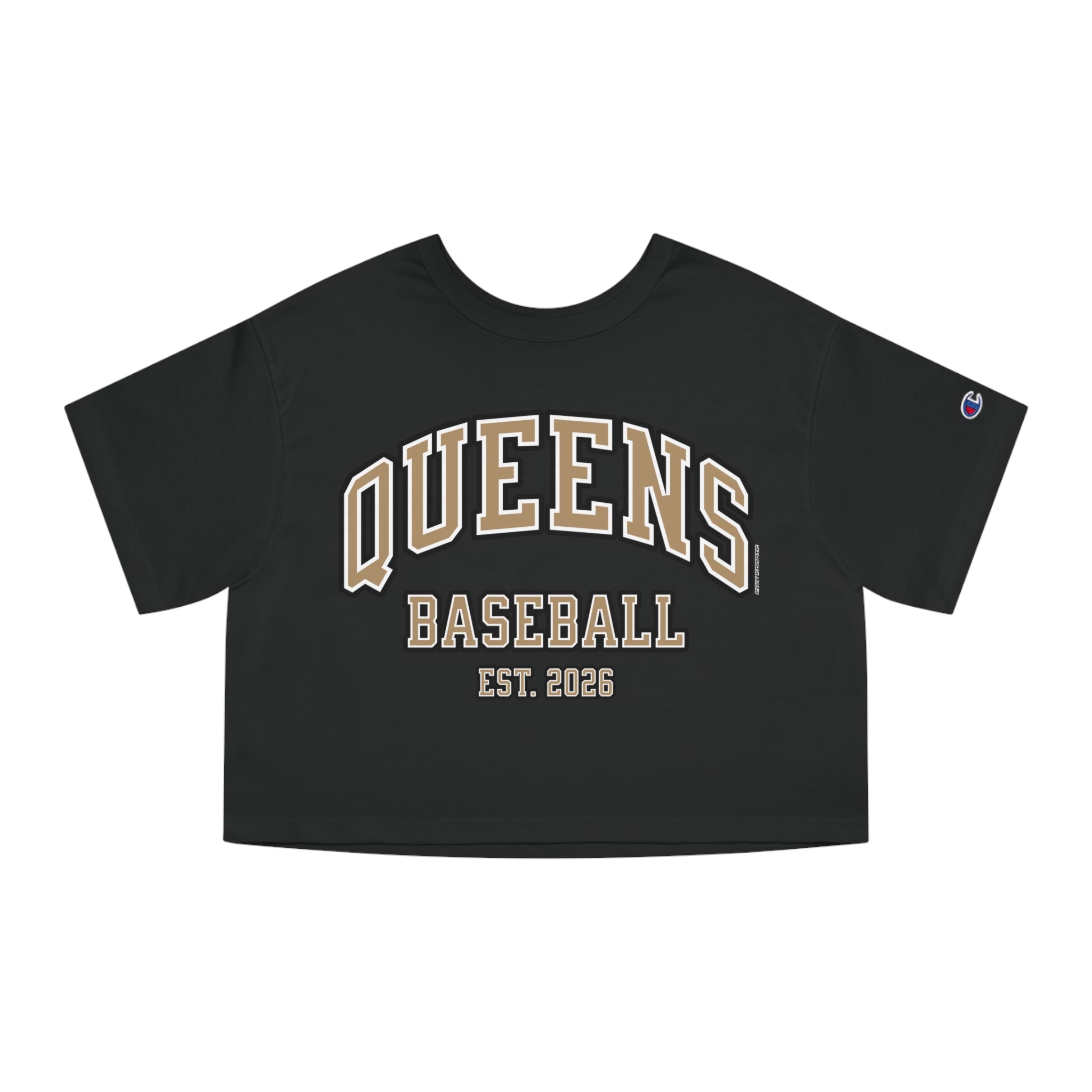 Queens Baseball Crop Top