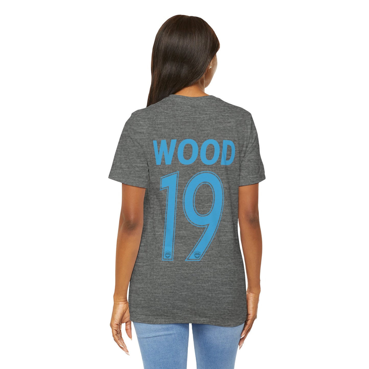 MacKenzie Wood 19 Stars Soccer Softblend T-shirt