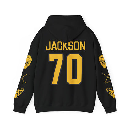 CJ Carly Jackson 70 Sceptres Goalie Hockey Heavy Hoodie