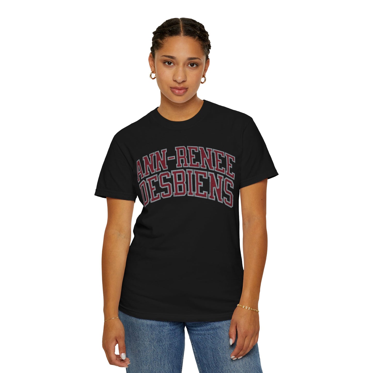 Ann-Renee Desbiens Women's Hockey Star Vintage Print Premium T-shirt