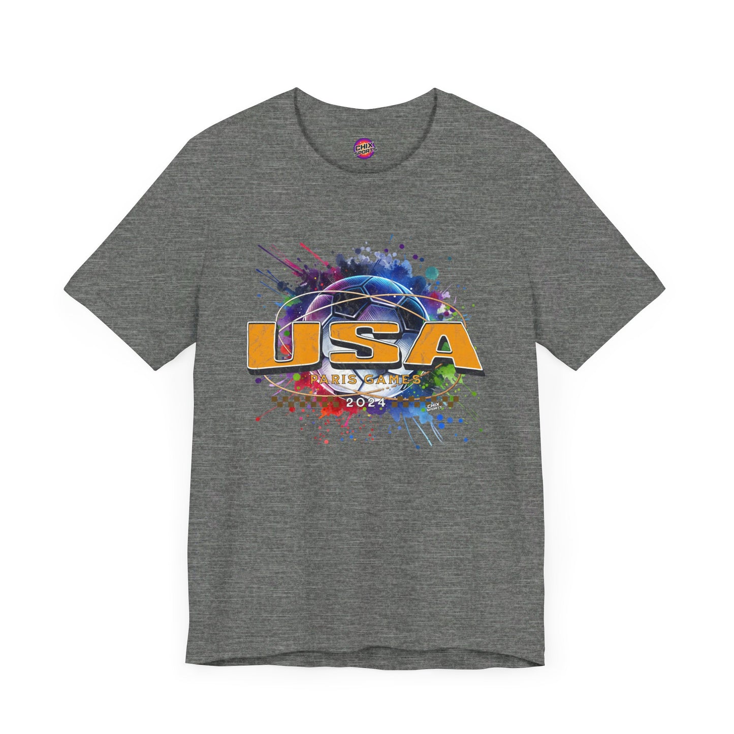 U.S. Women's Soccer T-Shirt Bright Gold USA