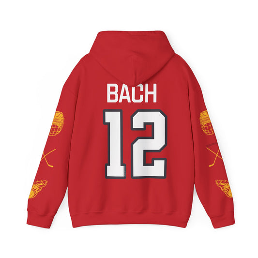 Victoria Bach 12 Charge Hockey Heavy Hoodie