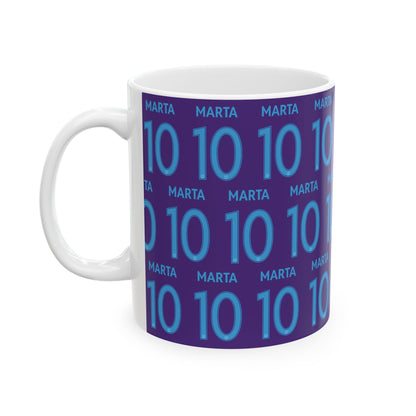 Marta 10 Orlando Soccer Ceramic Mug