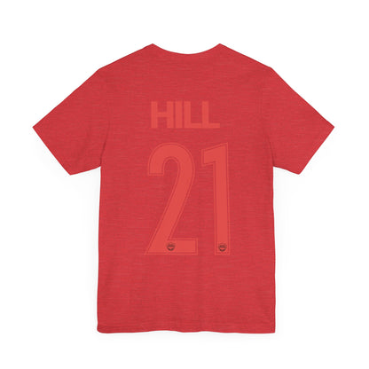 Rachel Hill 21 Bay City Soccer Softblend T-shirt