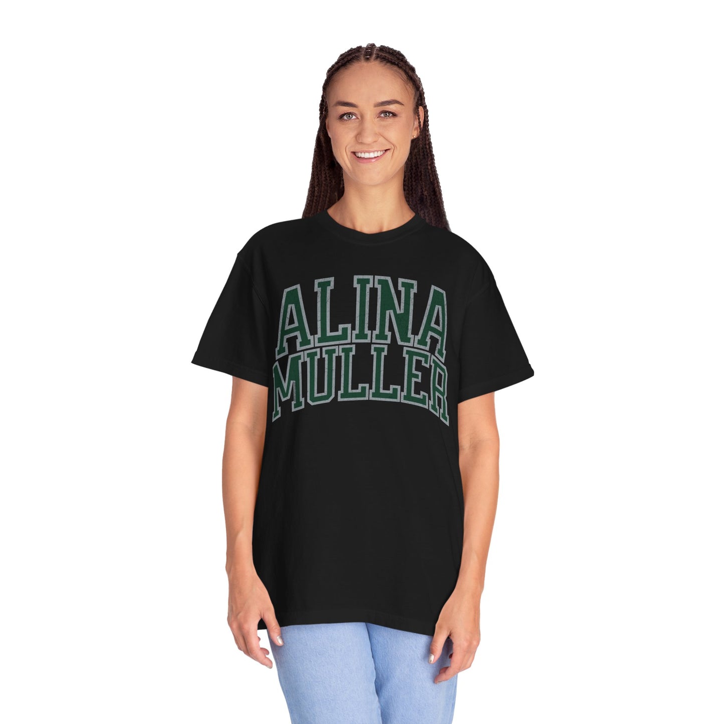 Alina Muller Boston Hockey Star Vintage Print Premium T-shirt