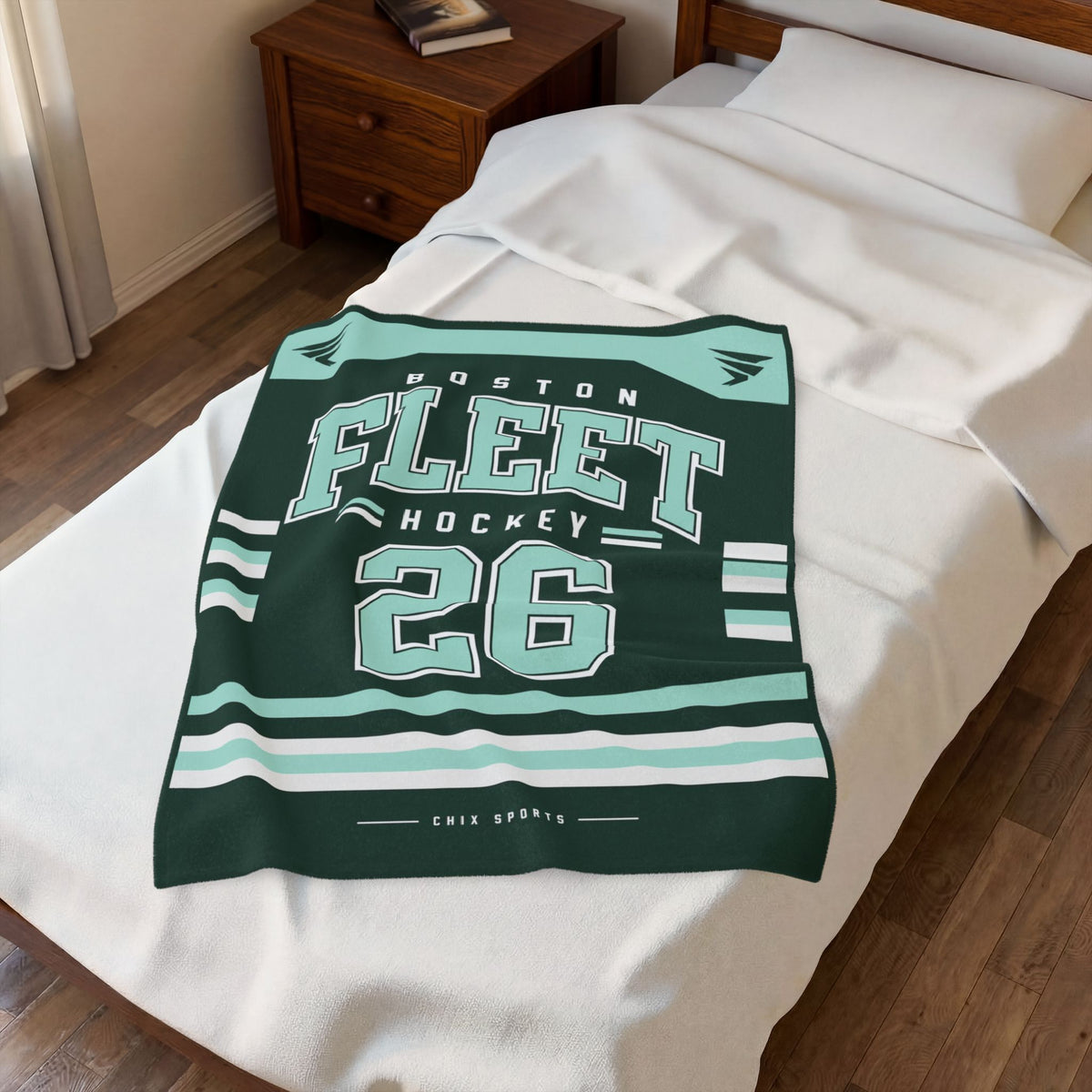 Boston Fleet Plush Blanket