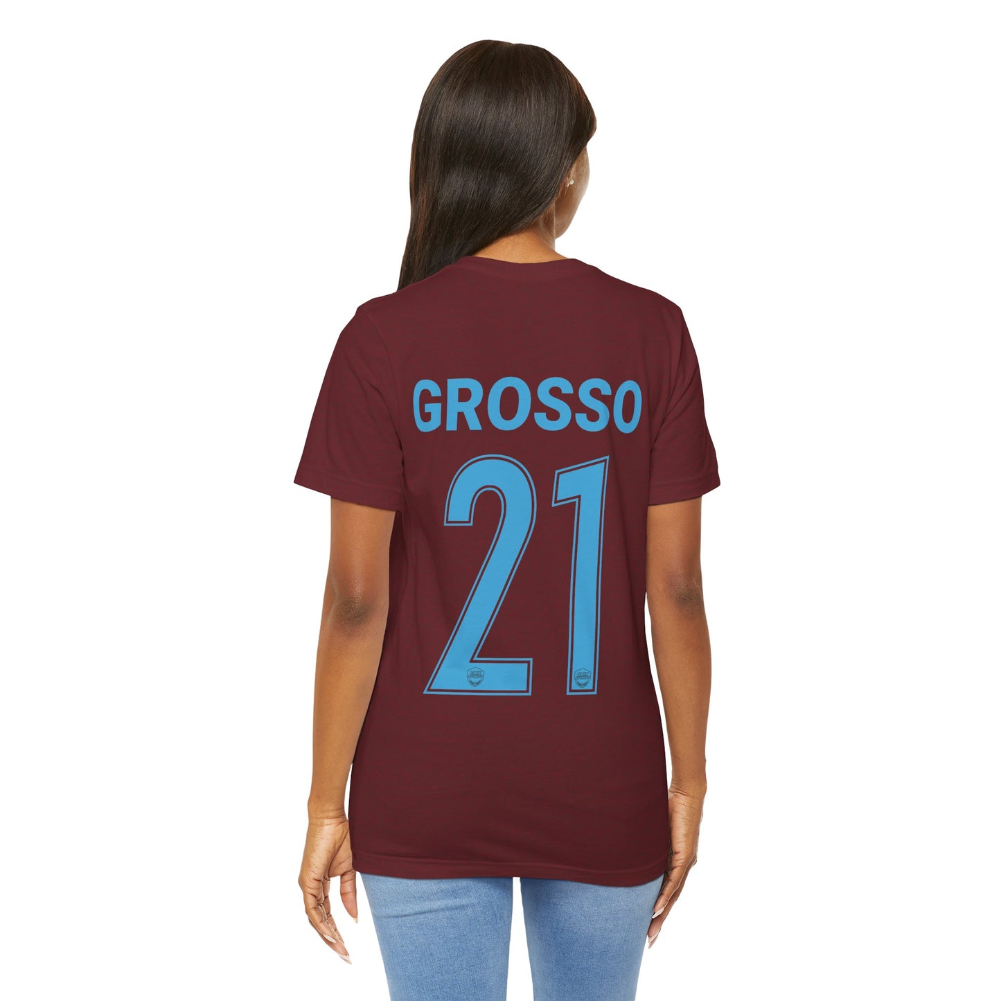 Julia Grosso 21 Stars Soccer Softblend T-shirt