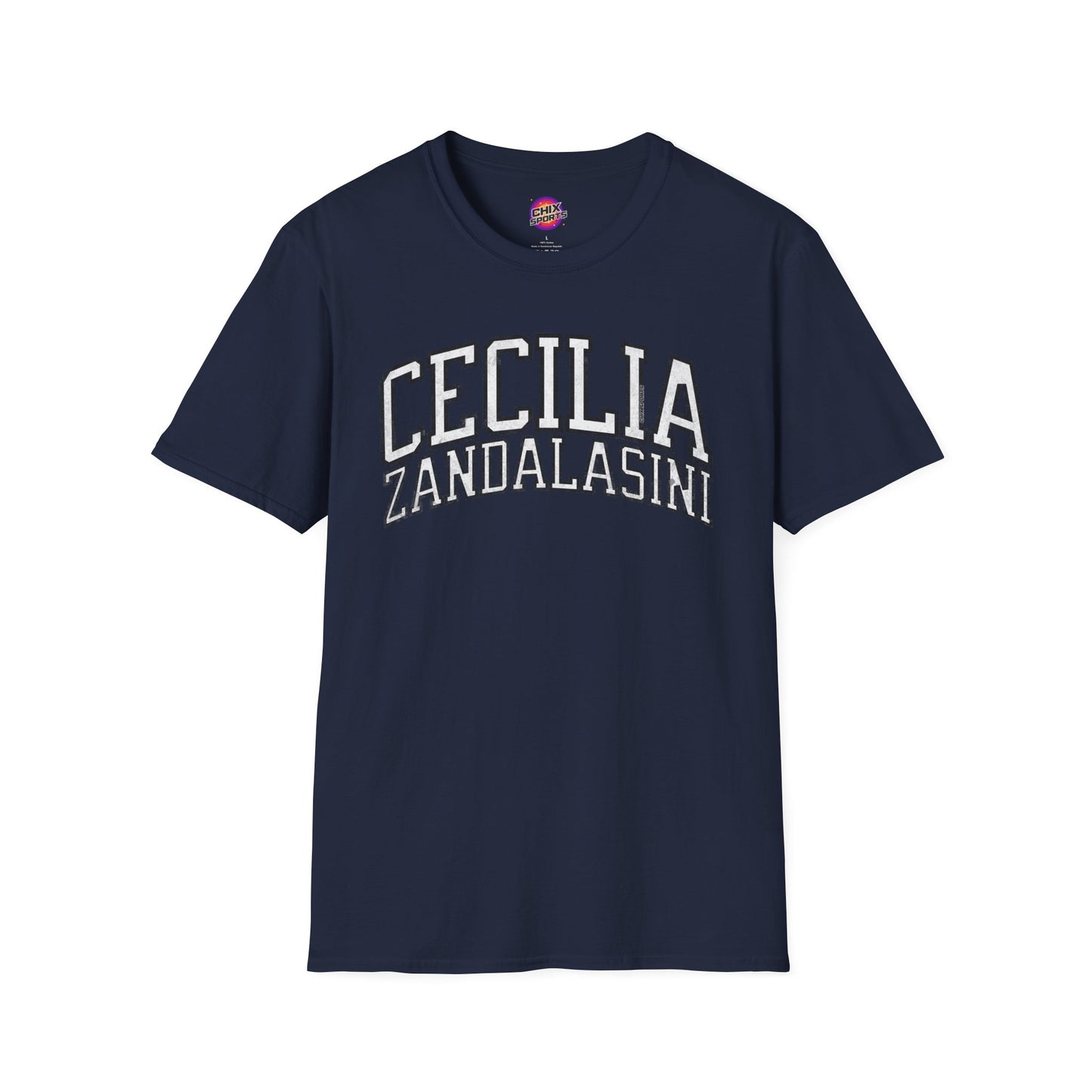 Cecilia Zandalasini Lynx Women's Basketball Vintage Style Shirt