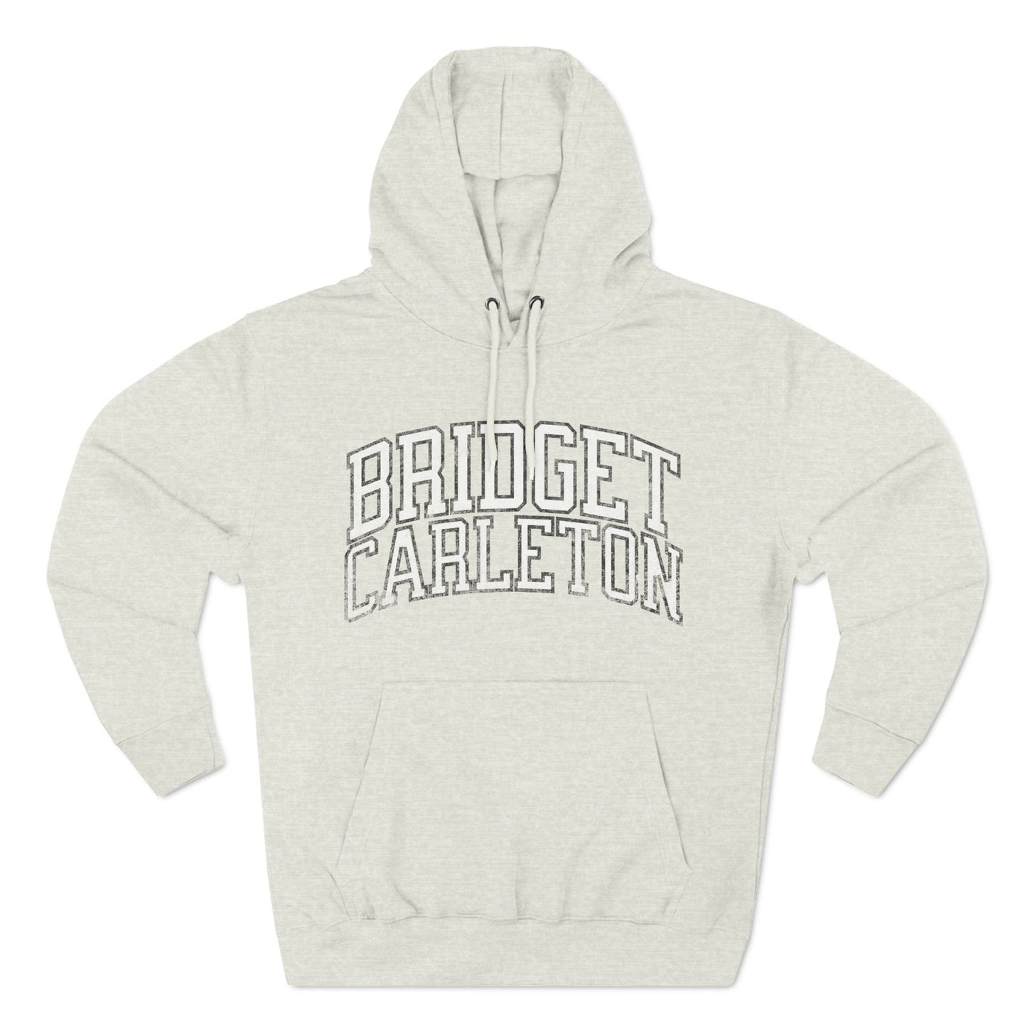 Bridget Carleton Lynx Vintage Print Premium Hoodie