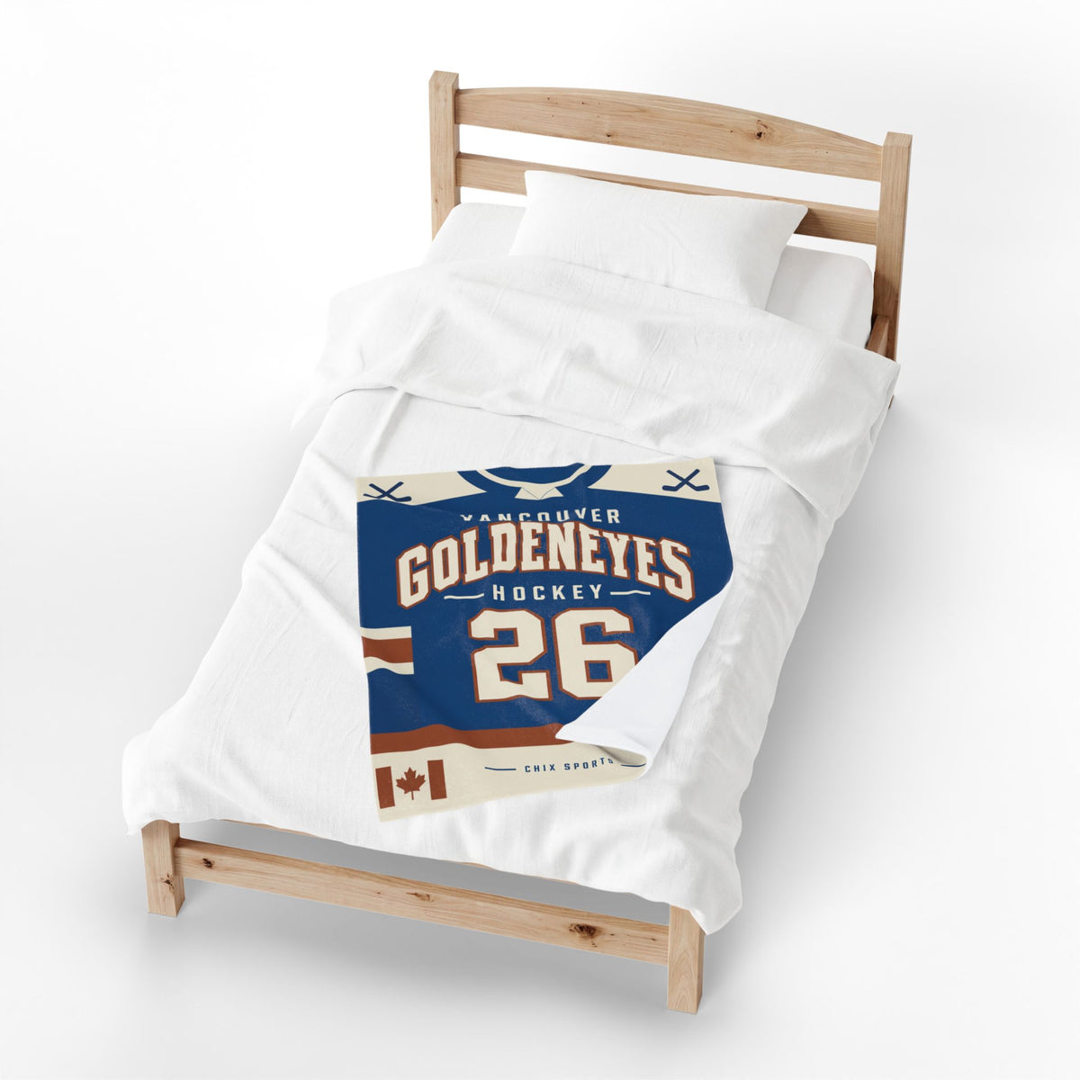 Vancouver Goldeneyes Plush Blanket